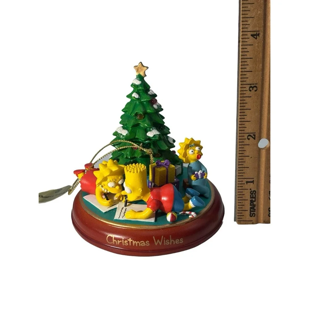 2004 The Simpsons Bradford Christmas Ornament Illuminated 
